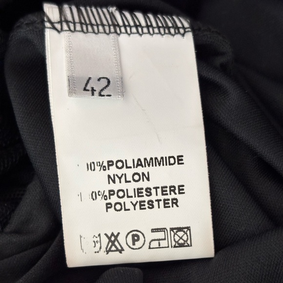 SoAllure Tiered Tulle Midi-Dress Special Occasions Black- Made In Italy - Picture 4 of 8